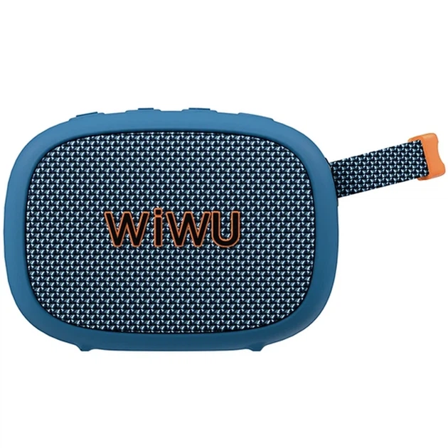 Bluetooth колонка WIWU H1 Go Fun 5 Вт моно IPX6 синяя - изображение 2