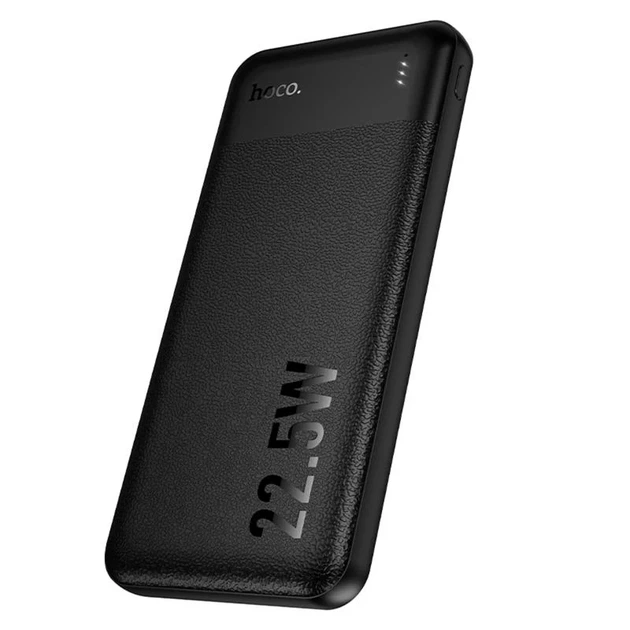Портативне ЗУ Power Bank Hoco J159 10000 mAh 22,5W вогнестійкий ABS чорний 143,5х68х16 мм - Фото 5 Портативне ЗУ Power Bank Hoco J159 10000 mAh 22,5W вогнестійкий ABS чорний 143,5х68х16 мм - зображення 5