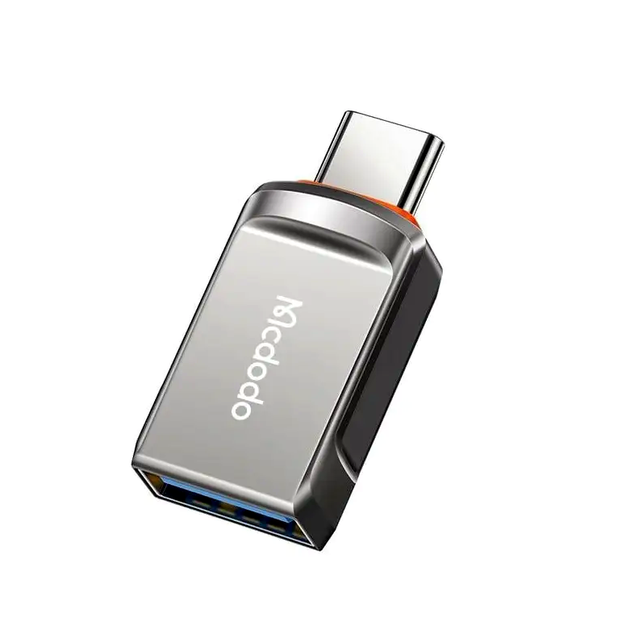Адаптер McDodo OTG USB-A 3.0 Type-C для смартфонів і планшетів швидке передавання даних до 400 МБс - зображення 3