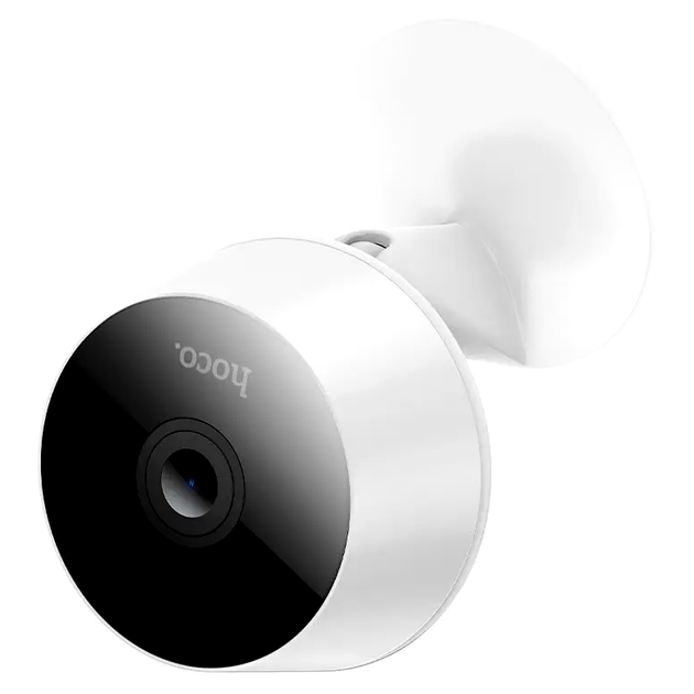 IP камера Hoco D3 Indoor видеонаблюдения белая для дома и офиса с высоким разрешением и ночным видением - изображение 6