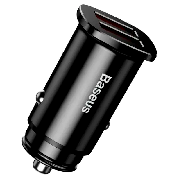 Автомобильное зарядное устройство Baseus Square Dual USB 30W для быстрой зарядки смартфонов и планшетов - Фото 3 Автомобильное зарядное устройство Baseus Square Dual USB 30W для быстрой зарядки смартфонов и планшетов - изображение 3