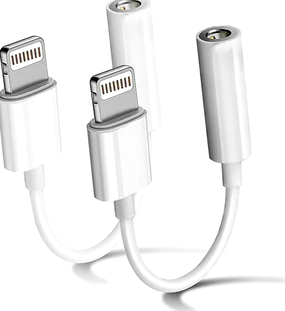 Адаптер Apple 3.5mm to Lightning переходник для подключения наушников к iPhone и устройствам с Lightning - Фото 10 Адаптер Apple 3.5mm to Lightning переходник для подключения наушников к iPhone и устройствам с Lightning - зображення 10