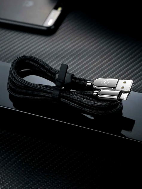 Кабель McDodo Micro USB 1м для быстрой зарядки и защиты аккумулятора с автоотключением и индикатором состояния - Фото 4 Кабель McDodo Micro USB 1м для быстрой зарядки и защиты аккумулятора с автоотключением и индикатором состояния - изображение 4
