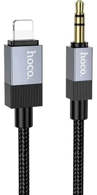 Кабель Hoco UPA32A Lightning 3.5 mm для iPhone iPad для під'єднання навушників і колонок із високою якістю звуку - зображення 6