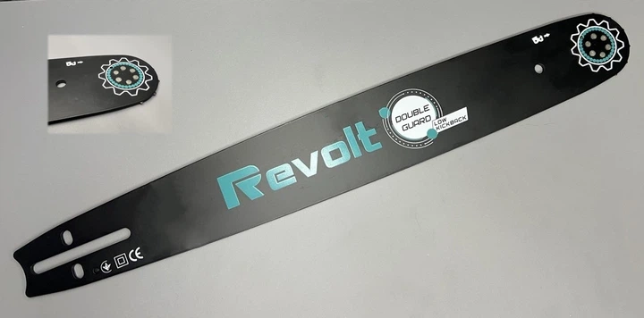 Шина для бензопили 45см 18 дюймів крок 325 36 зуб паз 1.5мм Revolt для ланцюга 72 ланки - Фото 1 Шина для бензопили 45см 18 дюймів крок 325 36 зуб паз 1.5мм Revolt для ланцюга 72 ланки - изображение 1