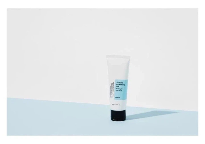 Нічна маска для обличчя COSRX Ultimate Nourishing Rice Overnight Spa Mask 60 мл — живильна маска з рисовим екстрактом для сяйва та - изображение 2