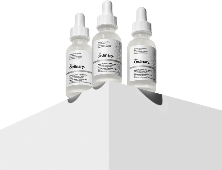 Сироватка для обличчя THE ORDINARY Multi-Peptide + HA Serum 30 мл — антивікова сироватка з пептидами та гіалуроновою кислотою для - зображення 5