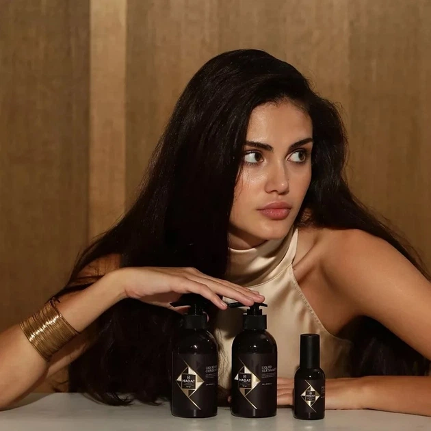 Шампунь для Восстановления Сияния и Блеска Волос «Жидкий Шелк» Hadat Liquid Silk Shampoo 250мл 7298014870174 - изображение 3