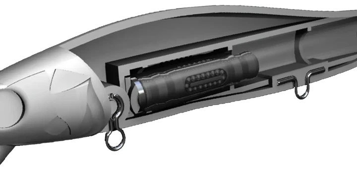 Воблер Megabass Oneten LBO F 115mm 14.0g GG Megabass Kinkuro (209077) 2659.05.67 - зображення 3