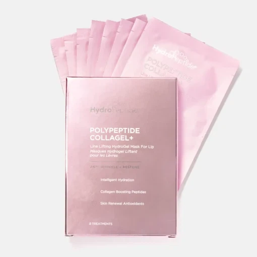 Гидрогелевая лифтинг-маска для губ PolyPeptide Collagel+ Lip Mask, 8 шт RPCL - изображение 3