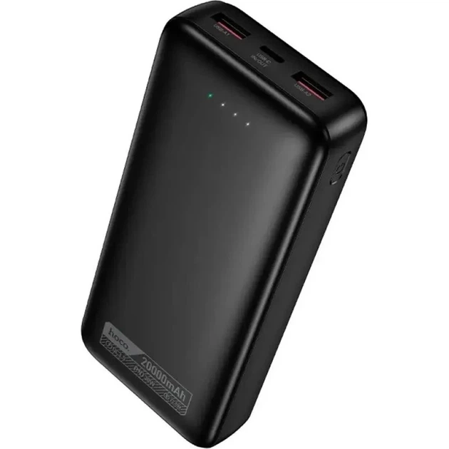 Павербанк Hoco DB130 Tridentis PD30W fully compatible power bank 20 000mAh Black - зображення 2