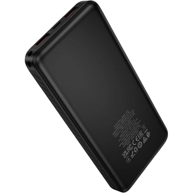 Павербанк Hoco J154 Victorious 22.5W+PD20W fully compatible power bank 10 000mAh Black - Фото 4 Павербанк Hoco J154 Victorious 22.5W+PD20W fully compatible power bank 10 000mAh Black - зображення 4