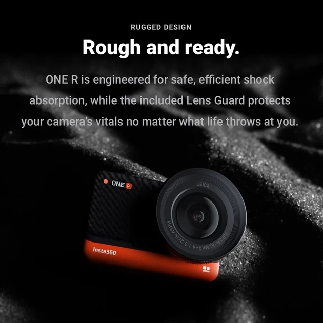 Модульная екшн-камера Insta360 ONE RS 1-Inch Edition co-engineered - Фото 5 Модульная екшн-камера Insta360 ONE RS 1-Inch Edition co-engineered - изображение 5