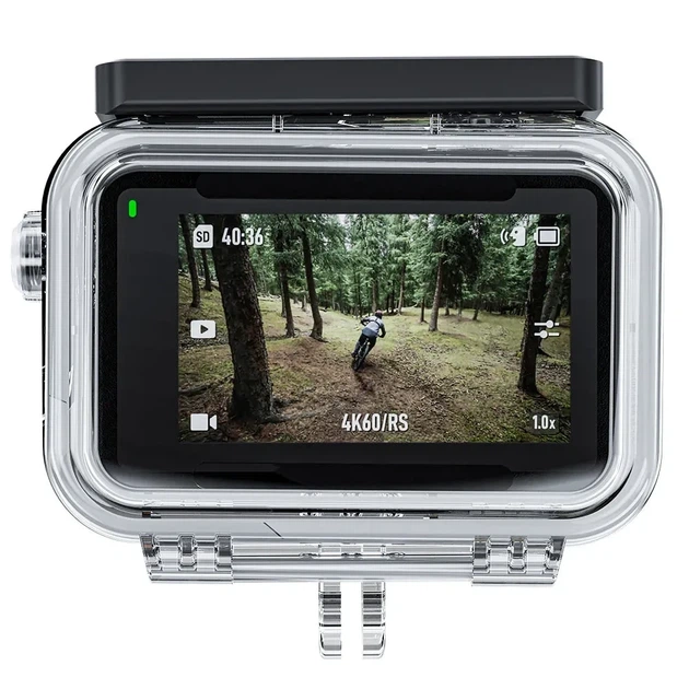 Аквабокс водонепроникний для екшн-камери DJI Osmo Action 3, 4, 5 Pro підводний кейс до 40 м - зображення 3