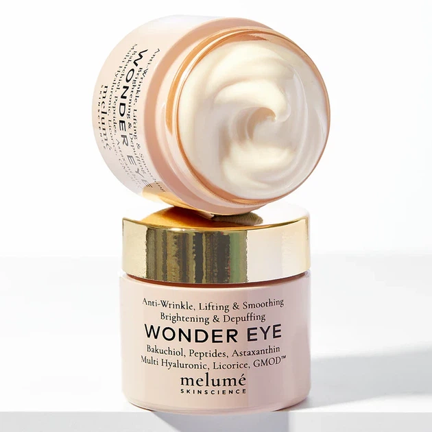 Крем для комплексного омолодження зони навколо очей Melume Wonder Eye, 25 мл 4040638300604 - Фото 4 Крем для комплексного омолодження зони навколо очей Melume Wonder Eye, 25 мл 4040638300604 - зображення 4