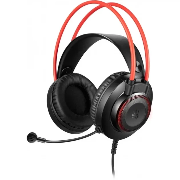 Гарнітура ігрова Bloody G200 (Black+Red) - Фото 1 Гарнітура ігрова Bloody G200 (Black+Red) - изображение 1