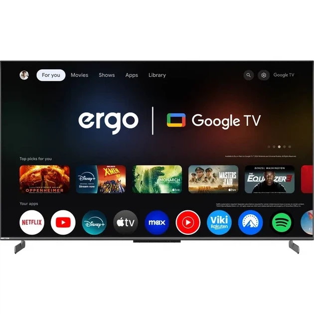 Телевізор LED ERGO 55MQ95 Game PRO - Фото 2 Телевізор LED ERGO 55MQ95 Game PRO - изображение 2