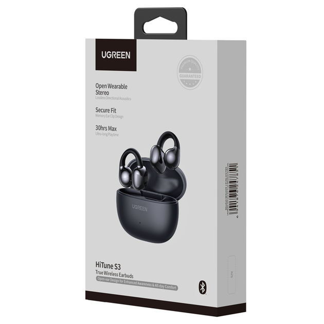 Бездротові навушники TWS UGREEN WS209 HiTune S3 True Wireless, ENC, IPX5, Black (UGR-45785) - зображення 2