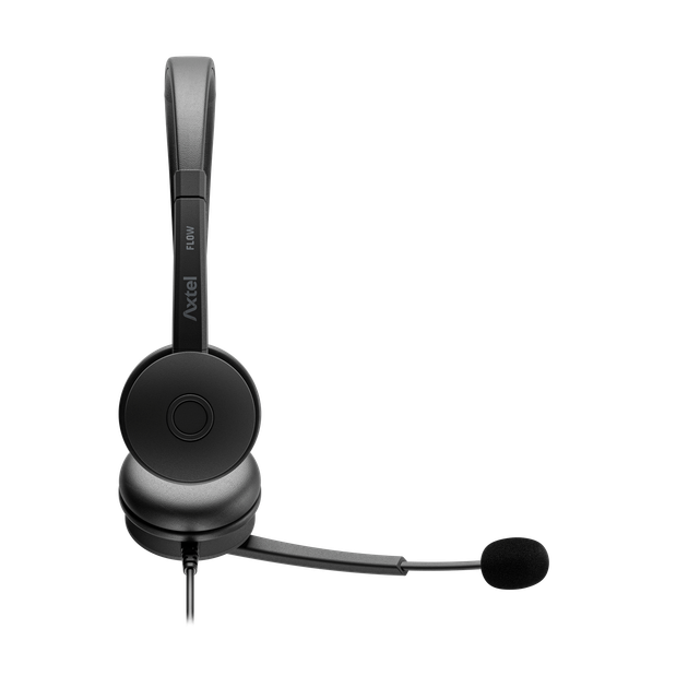 Гарнітура дротова Axtel Flow USB-C/USB-A B2C stereo headset - Фото 3 Гарнітура дротова Axtel Flow USB-C/USB-A B2C stereo headset - изображение 3