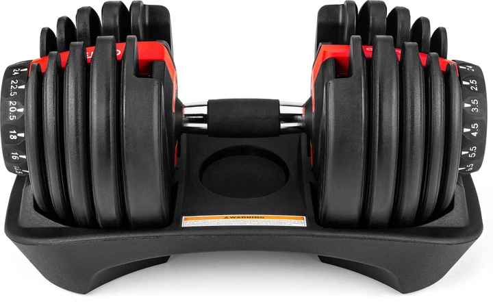 Гантель регульована Gymtek G-66688 2,5-24 кг Чорна (5907766666882) - зображення 3