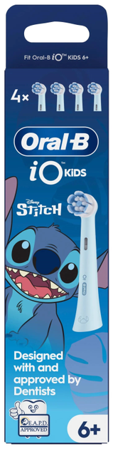 Końcówki do szczoteczki elektrycznej Oral-B iO RBSBLF-4 Stitch (Opa000472) - obraz 4