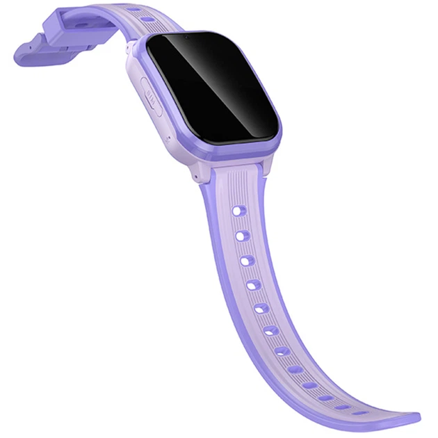 Дитячий cмарт-годинник Y108 4G with call function Purple Hoco 000351087 - зображення 2