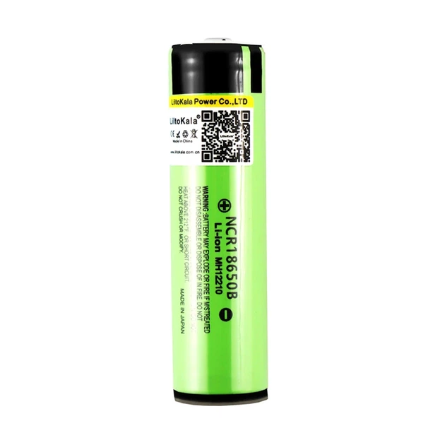 Акумулятор LiitoKala 34B-PCB 18650 3400mah - зображення 3