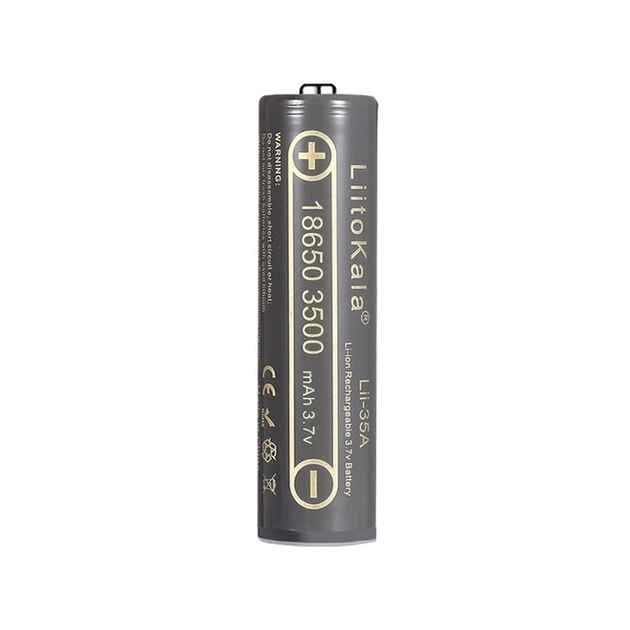 Акумулятор LiitoKala Lii-35A-PCB 18650 3500mah battery - изображение 4