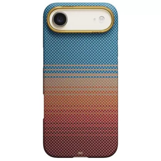 Карбоновый чехол Pitaka Edge Case California Dream Sunset 2.0 #1 для iPhone 17 Air (SCD1701A) - Фото 2 Карбоновый чехол Pitaka Edge Case California Dream Sunset 2.0 #1 для iPhone 17 Air (SCD1701A) - изображение 2