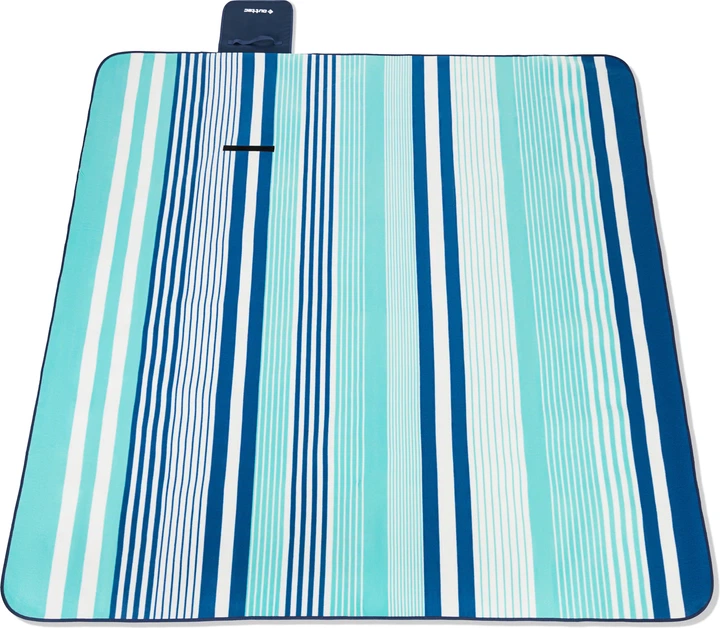 Килимок для пікніка Outtec з термоізоляцією 200 × 200 см Blue Lines 205911 (5905884429211) - зображення 2