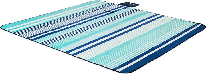 Килимок для пікніка Outtec з термоізоляцією 200 × 200 см Blue Lines 205911 (5905884429211) - зображення 3
