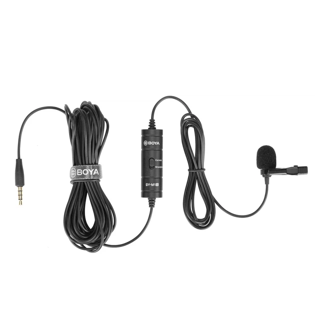 Микрофон петличный BOYA BY-M1S проводной Black (6971008029406) - изображение 7