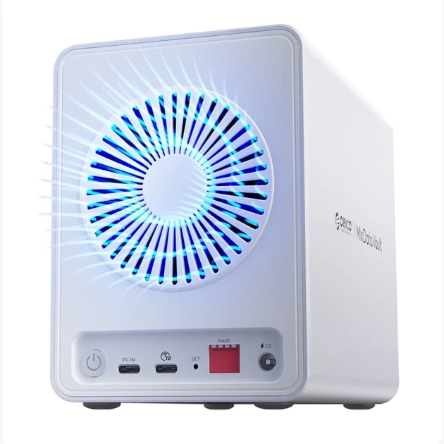 Матрица дисковая Orico 8848RC3 DAS Series 4-слотовая 2.5" HDD/SSD/M.2 SATA/mSATA White (6942227173287) - изображение 5