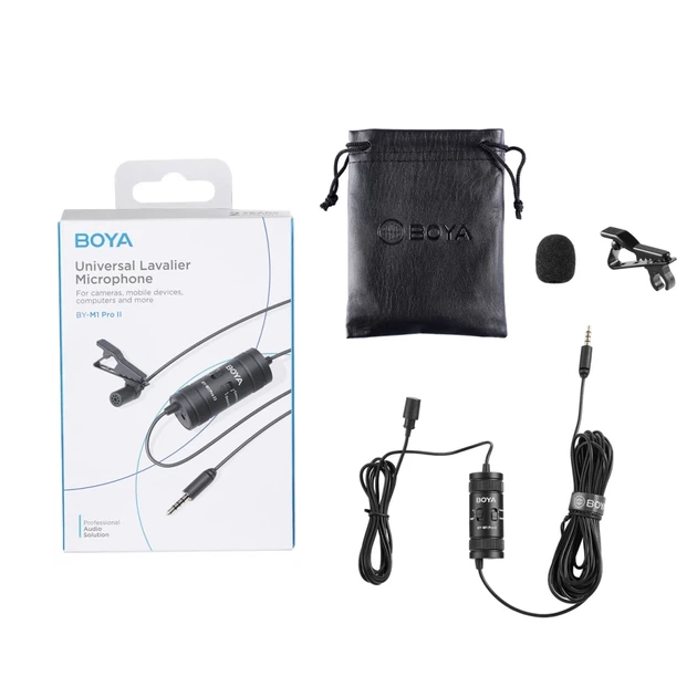 Микрофон петличный BOYA BY-M1 Pro II проводной (6974700652484) - изображение 2