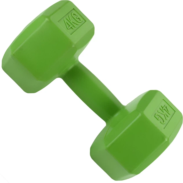 Набір композитних гантелей Gymtek G-66464 2 х 4 кг Зелений (5907766664642) - зображення 3
