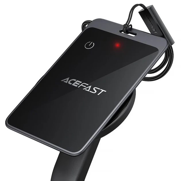 Трекер Acefast S3 Metal Card 100 мАч алюминий 85,5х53,5х2 мм - изображение 4