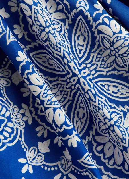Спідниця H&M 17342 50 Синій (1225) - Фото 4 Спідниця H&M 17342 50 Синій (1225) - зображення 4