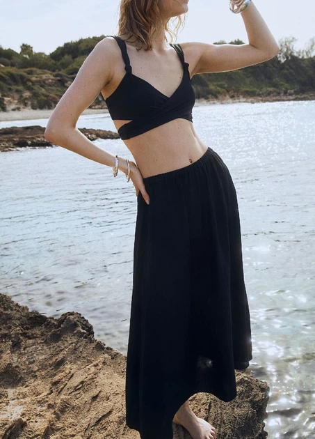 Спідниця H&M 17357 XL Чорний (1226) - Фото 1 Спідниця H&M 17357 XL Чорний (1226) - изображение 1