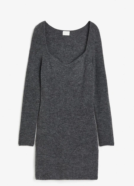 Плаття H&M 17174 XL Темний сірий (1179) - зображення 2