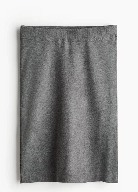 Спідниця H&M 17464 S Сірий (1237) - изображение 3