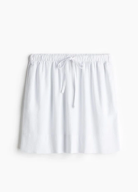 Спідниця H&M 17503 S Білий (1242) - зображення 2