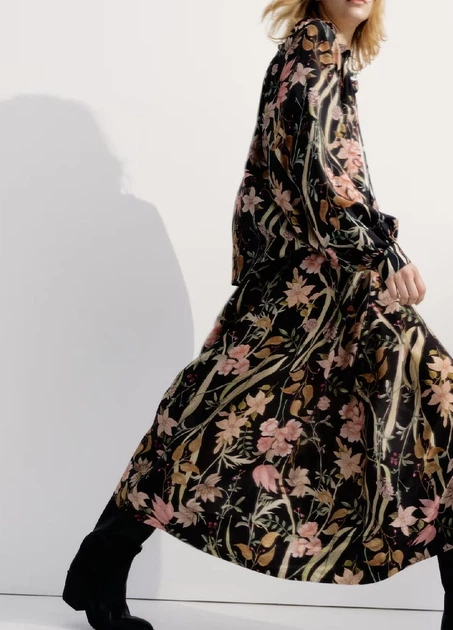 Спідниця H&M 17679 XL Чорний (1295) - Фото 2 Спідниця H&M 17679 XL Чорний (1295) - изображение 2