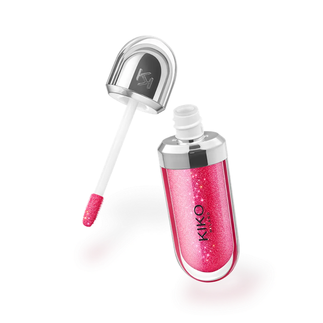 Блиск для губ Kiko Milano 3D Hydra Lipgloss-10 (Sparkling Strawberry) 6,5 мл. - Фото 1 Блиск для губ Kiko Milano 3D Hydra Lipgloss-10 (Sparkling Strawberry) 6,5 мл. - зображення 1