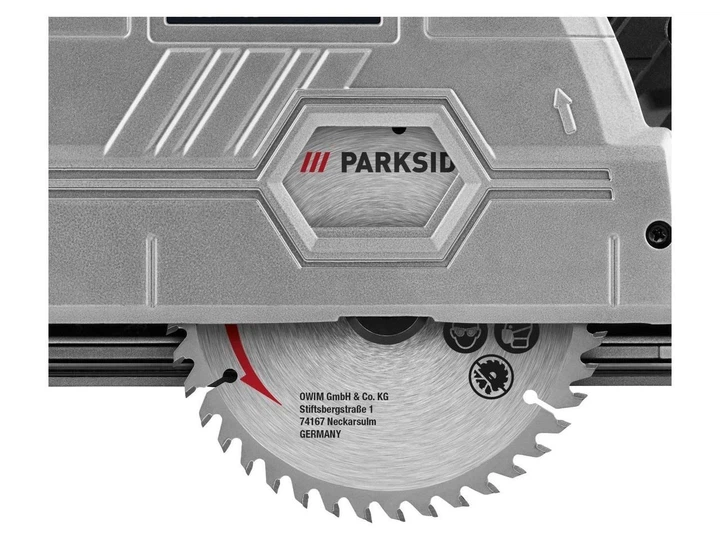 Акумуляторна заглибна пила PARKSIDE PERFORMANCE PPTSA 20-Li C3+АКБ 4А+ЗАРЯДНИЙ ПРИСТРІЙ - изображение 6