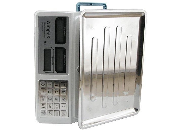 Весы аккумуляторные торговые электронные Wimpex WX-5004 до 50 кг. шаг 2 грамма с ручкой - Фото 4 Весы аккумуляторные торговые электронные Wimpex WX-5004 до 50 кг. шаг 2 грамма с ручкой - изображение 4