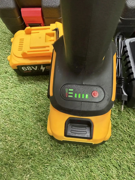 Акумуляторна болгарка AlFAR Germany PRO DCG409P2 (68V, 6AH) АКБ УШМ з регулятором - изображение 7