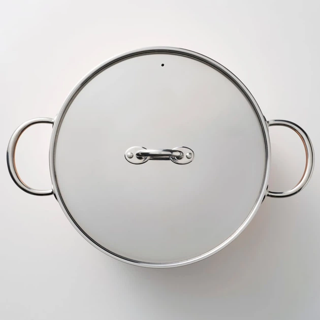 Каструля з кришкою, мідь/нержавіюча сталь, 5 літрів IKEA FINMAT 205.175.73 - Фото 4 Каструля з кришкою, мідь/нержавіюча сталь, 5 літрів IKEA FINMAT 205.175.73 - изображение 4
