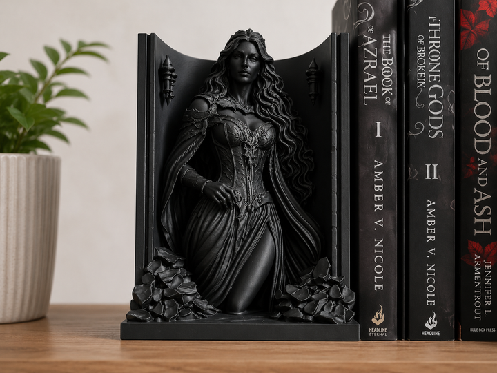 Вставка між книг готична королева для книжкової полиці. Aivory - изображение 2