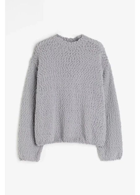 Джемпер H&M M Серый 1163148 - Фото 1 Джемпер H&M M Серый 1163148 - изображение 1