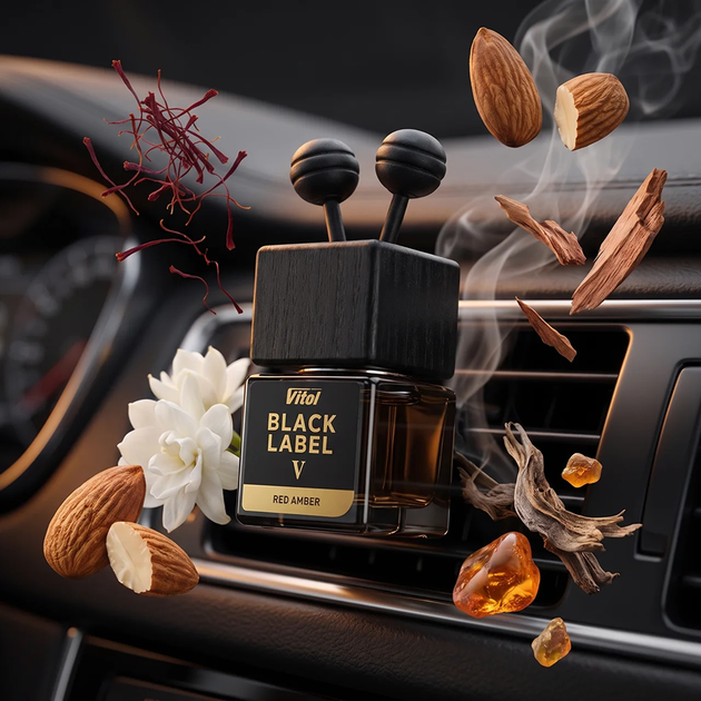 Освежитель воздуха Vitol Black Label Red Amber V 8 мл (V230405) - изображение 6